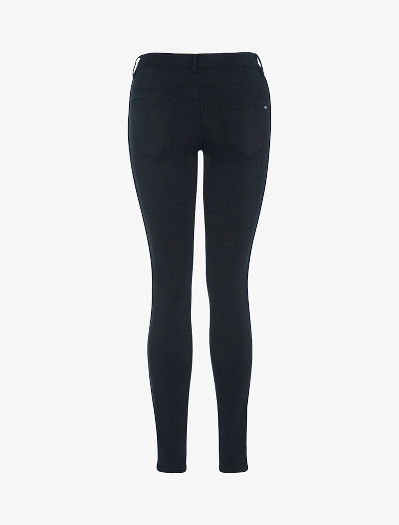 Basisjeans rechte snit - Zwart - Image 2
