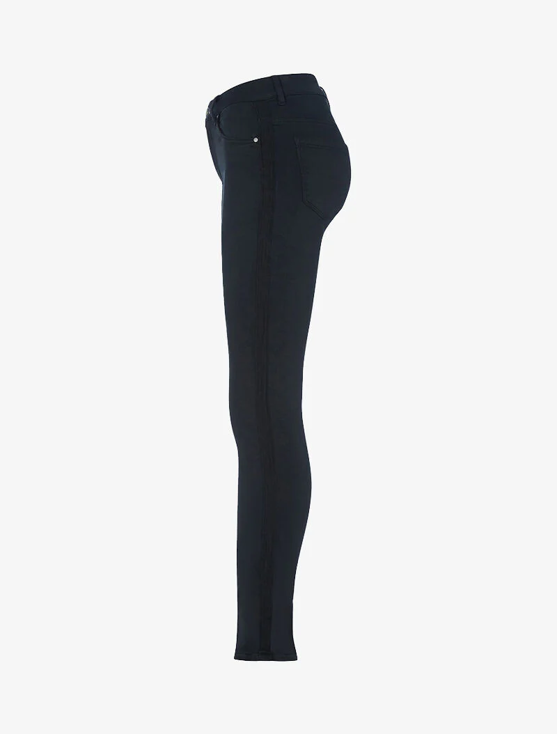 Basisjeans rechte snit - Zwart - Image 3