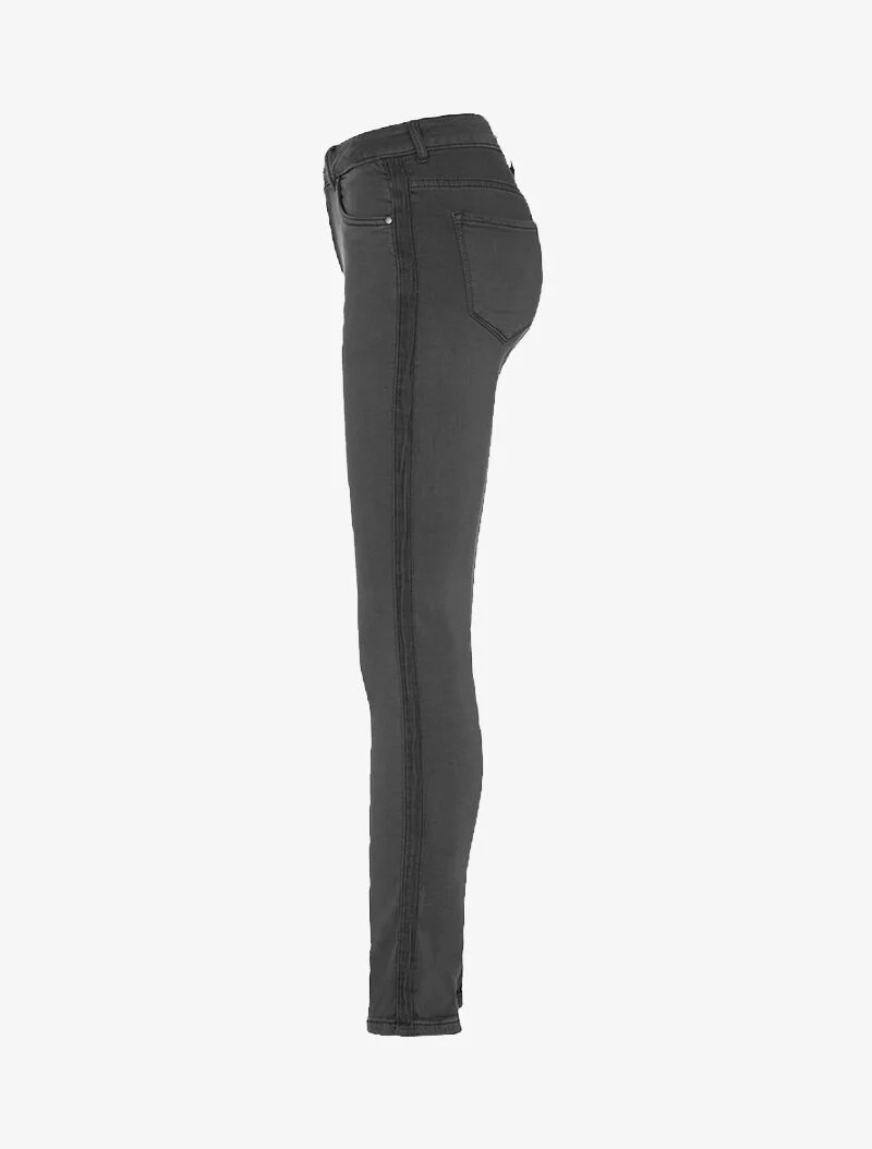 Basisjeans rechte snit - Antraciet - Image 3