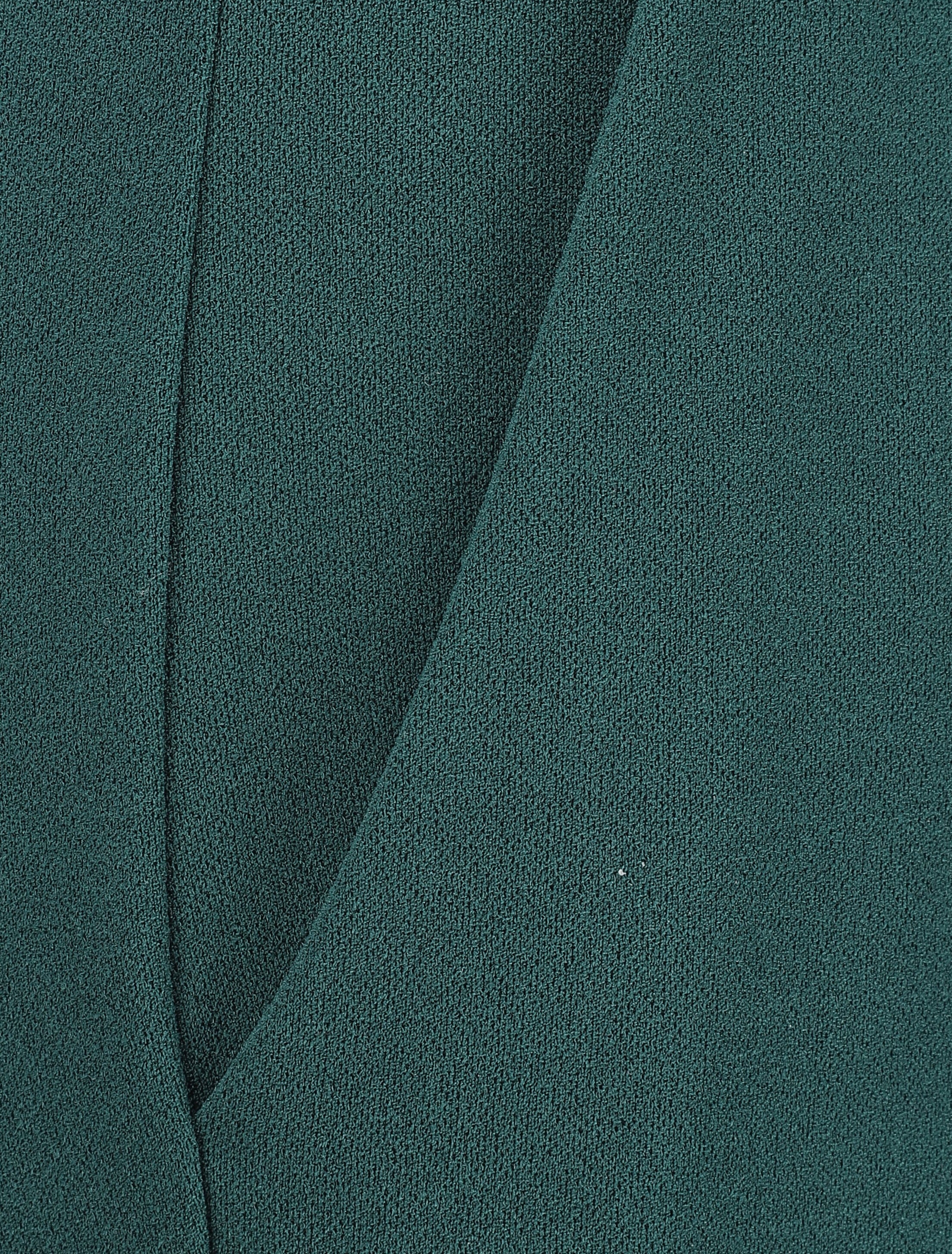 Rechte broek met elastische taille - Dennengroen - Image 3