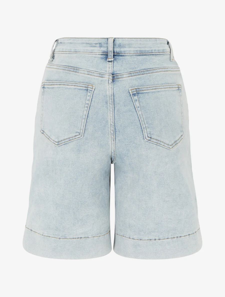 Rechte jeans Bermuda - Blauw - Image 2