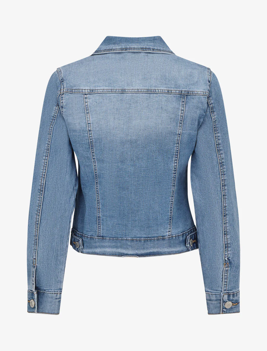 Spijkerjack met rechte snit - Blauw denim - Image 2