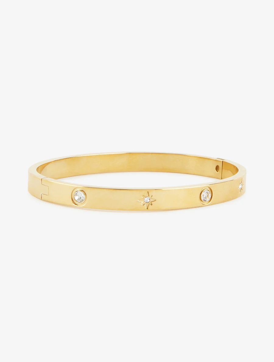 Ring met meerdere witte zirkoonstenen - Goud - Image 2