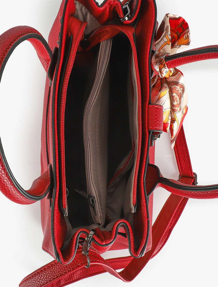 Rosalba handtas - Rood - Image 4