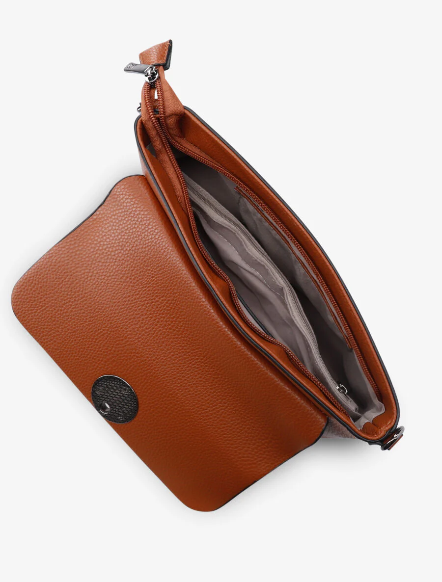 Roxane baguette tas - Camel - Image 4