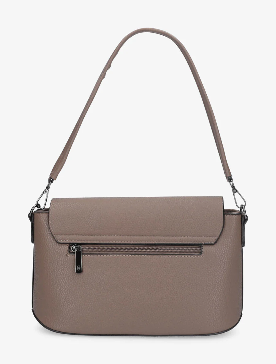Roxane baguette tas - taupe - Image 2