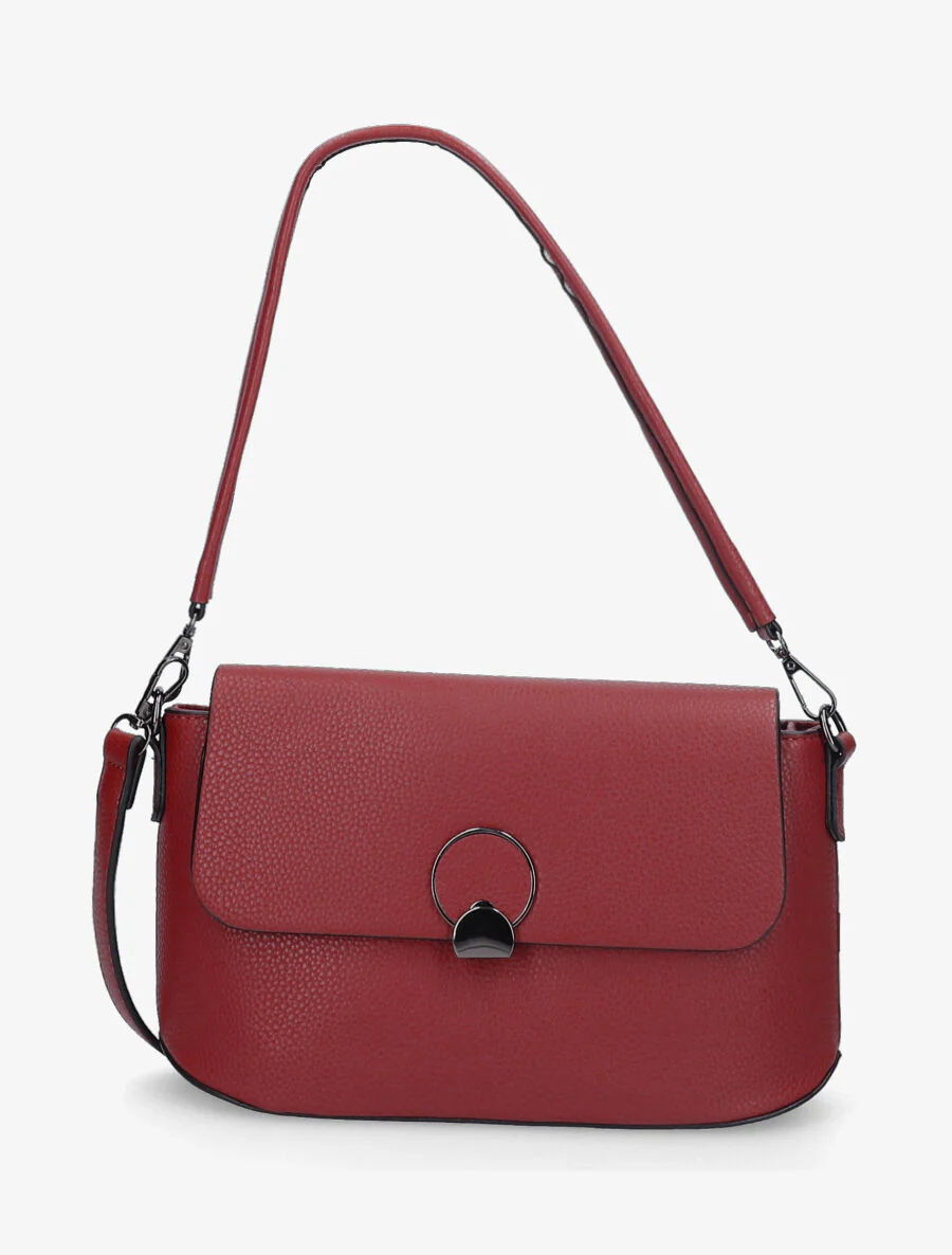 Roxane baguette tas - Rood