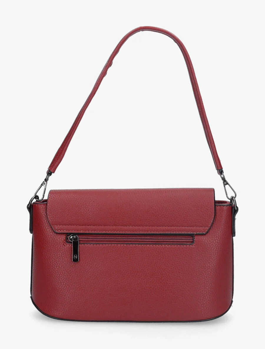 Roxane baguette tas - Rood - Image 2
