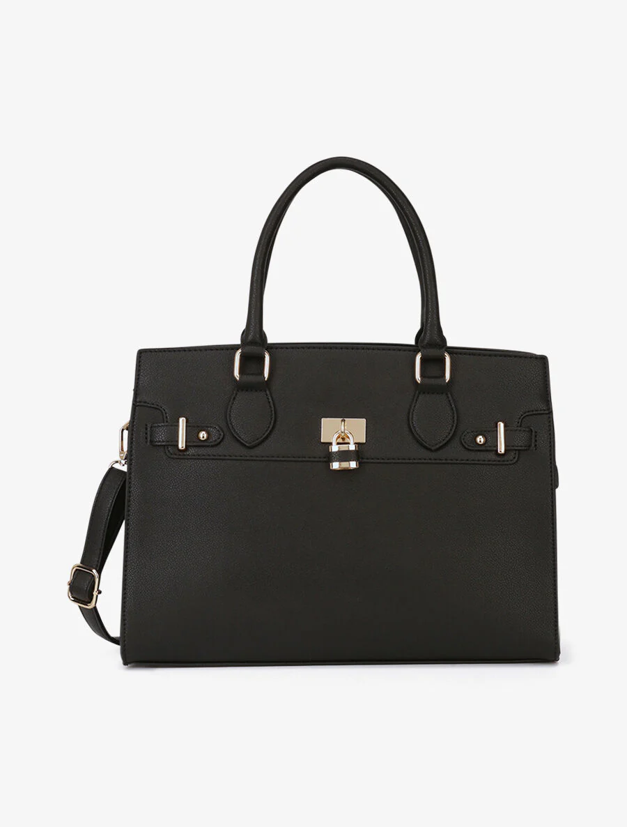 Caroline shopper tas - Zwart