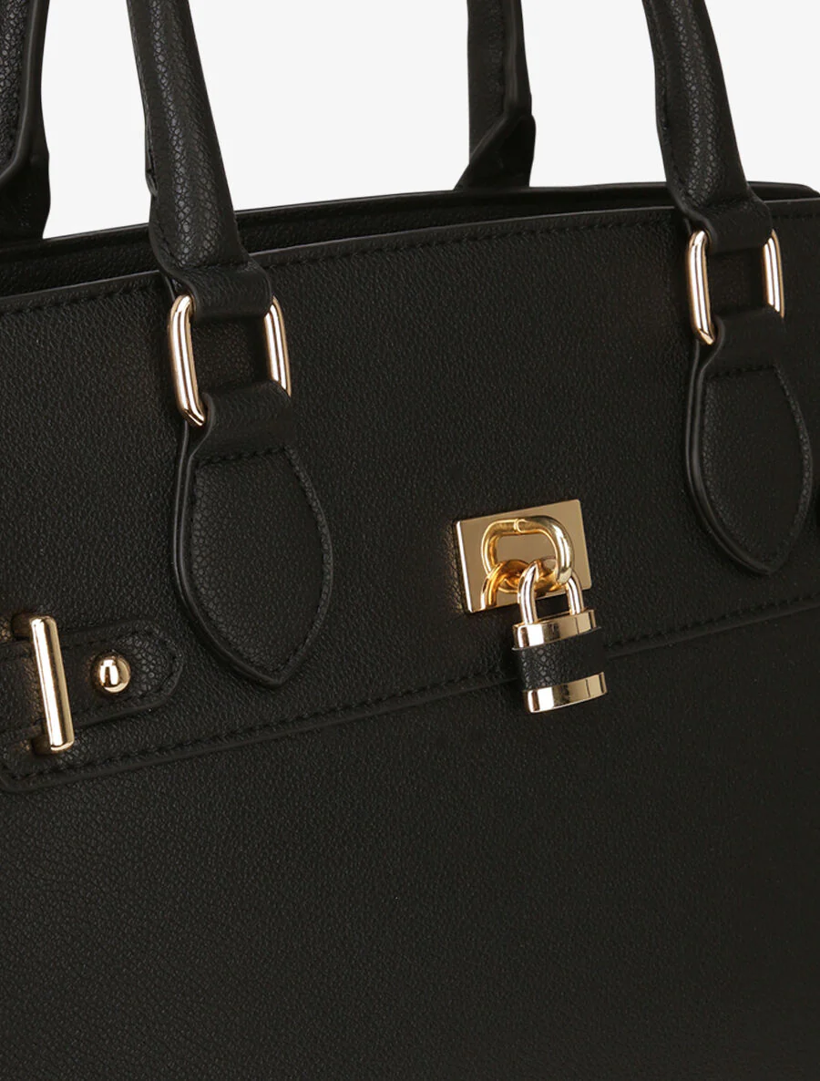 Caroline shopper tas - Zwart - Image 4