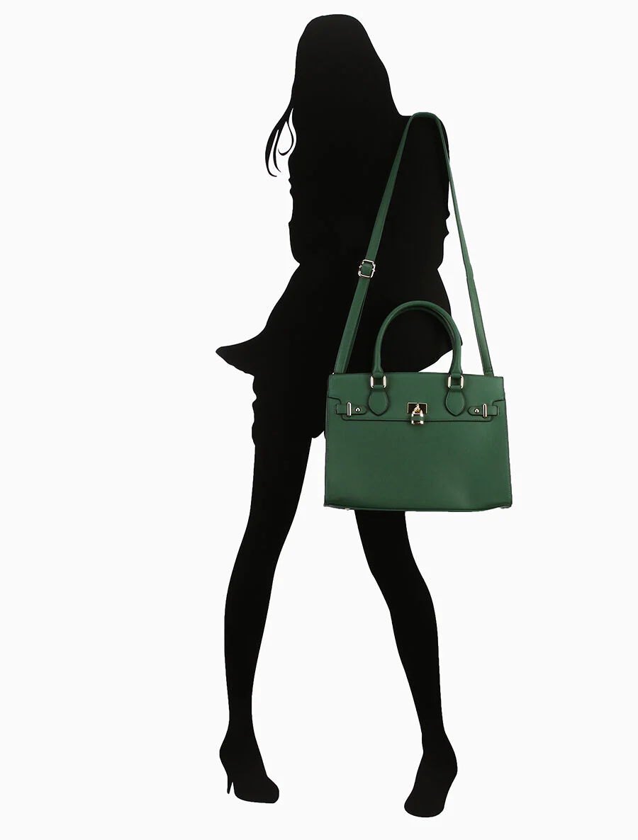 Caroline boodschappentas - Groen - Image 5