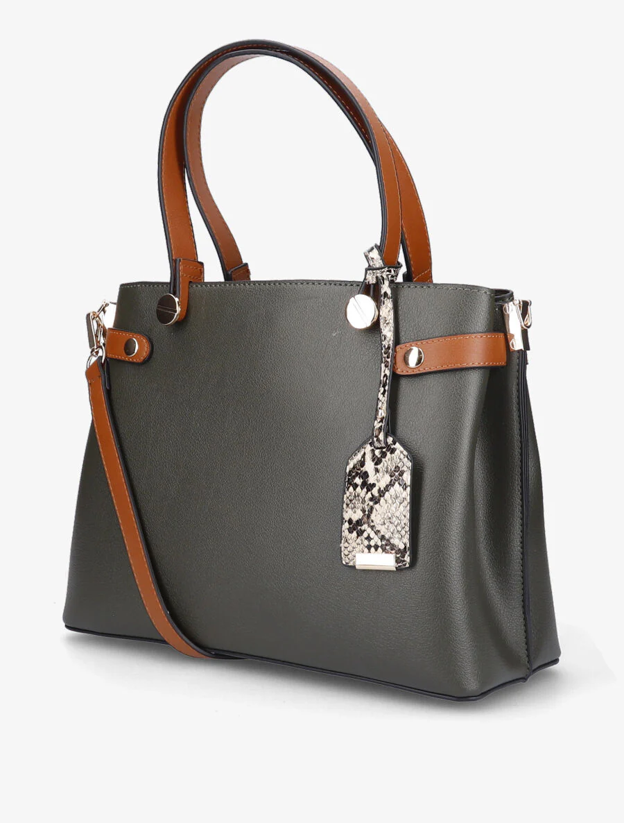 Jeanne shopper tas - Kaki - Image 2