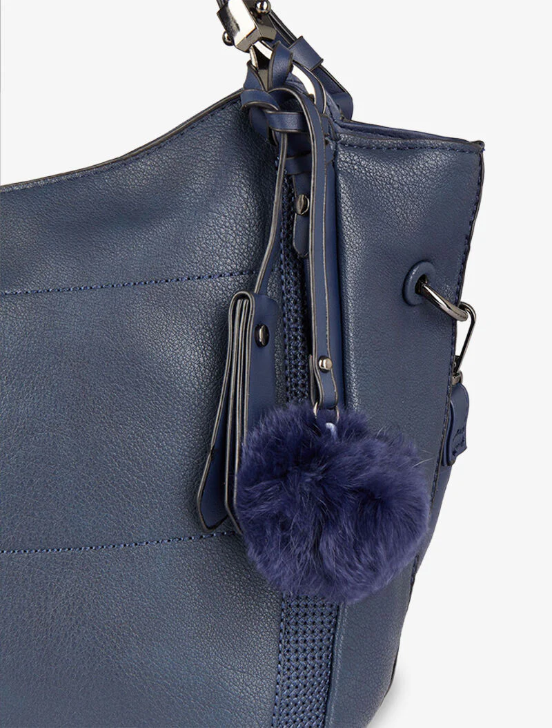 Maddy boodschappentas - Blauw - Image 4
