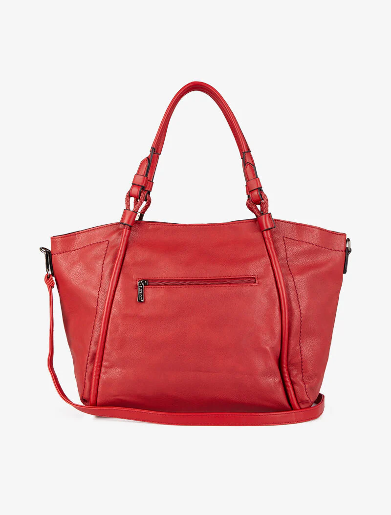 Marlène boodschappentas - Rood - Image 3