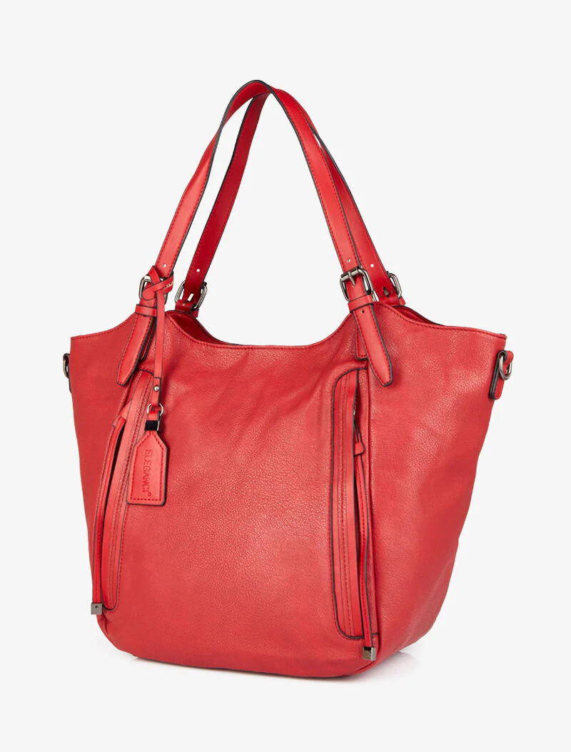 Monica shopper tas - Rood - Image 2