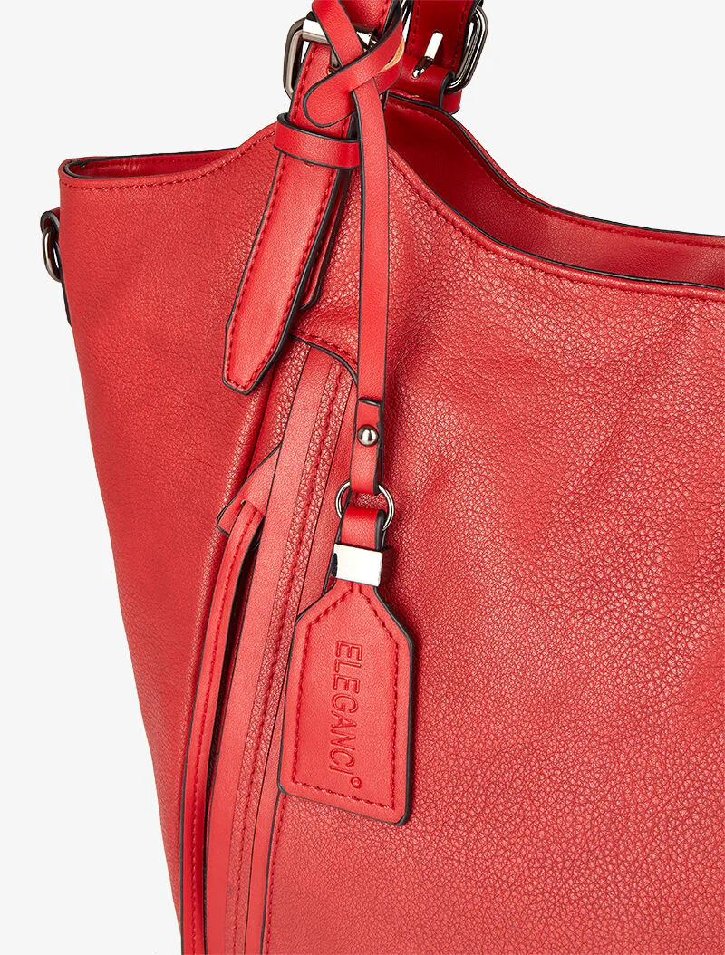 Monica shopper tas - Rood - Image 4