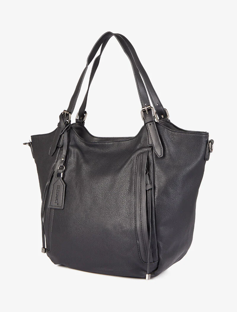 Monica shopper tas - Zwart - Image 2