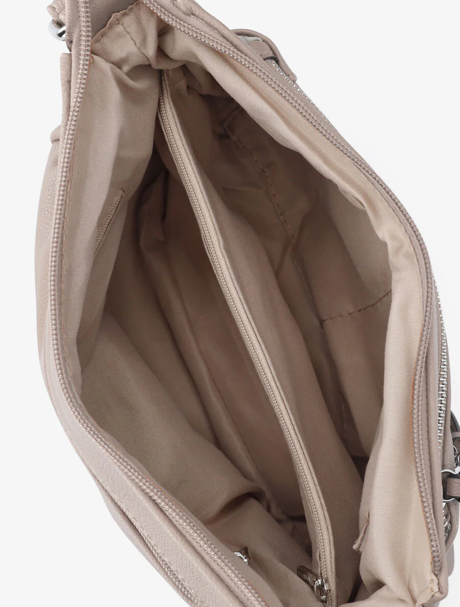 Sakina schoudertas - Taupe - Image 5