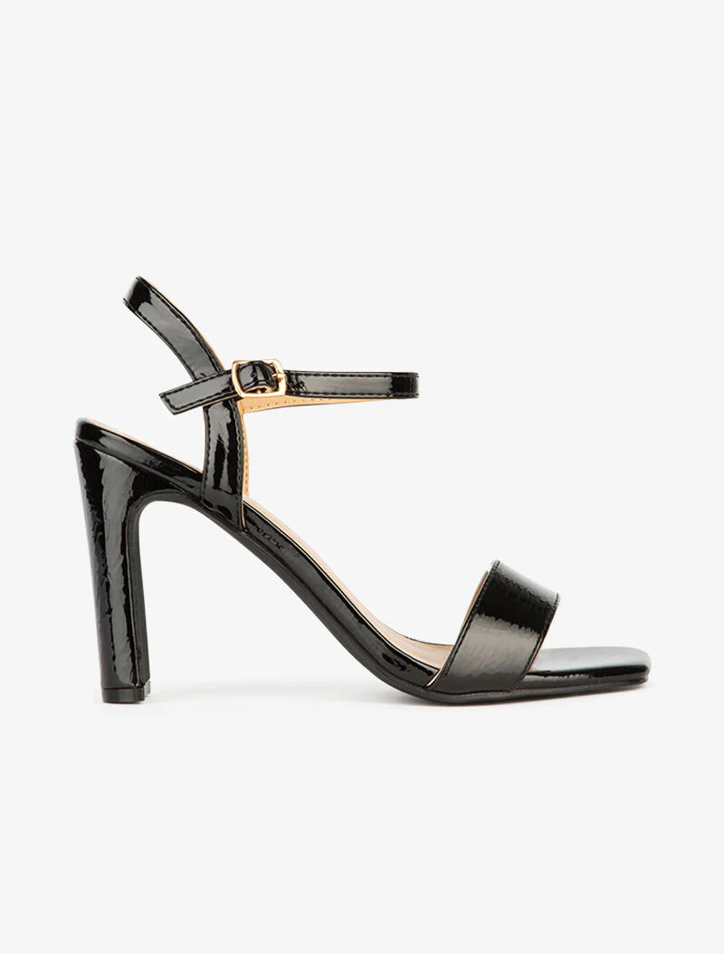 Sandalen met blokhak - zwart - Image 2