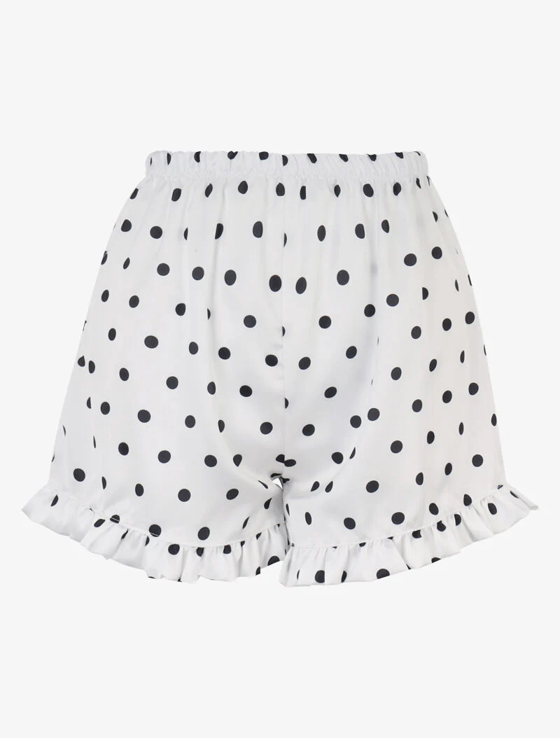 Satijnen set met prints - ecru - Image 4
