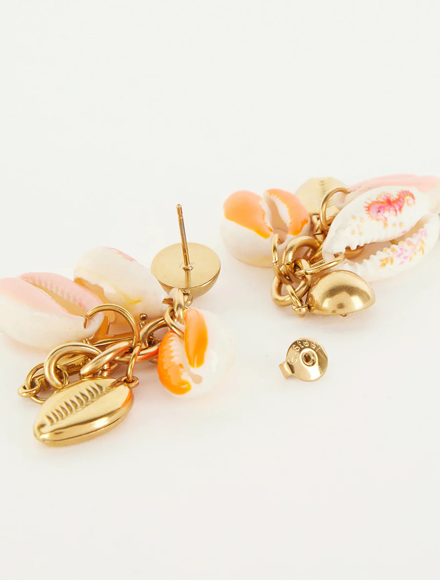 Schelpenoorbellen - Roos - Image 3