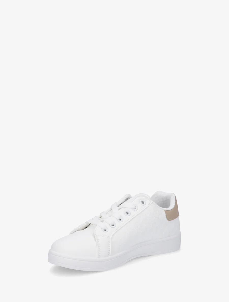 Schoenen van imitatieleer met ruitjesmotief - Mol - Image 3