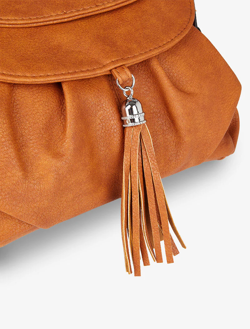 Schoudertas Aline - Camel - Image 4