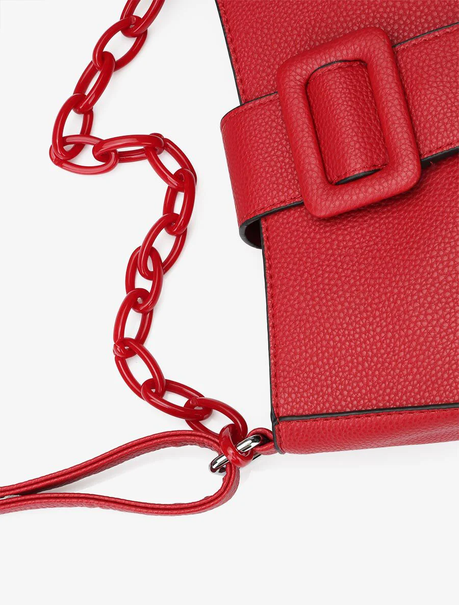 Amandine schoudertas - Rood - Image 4