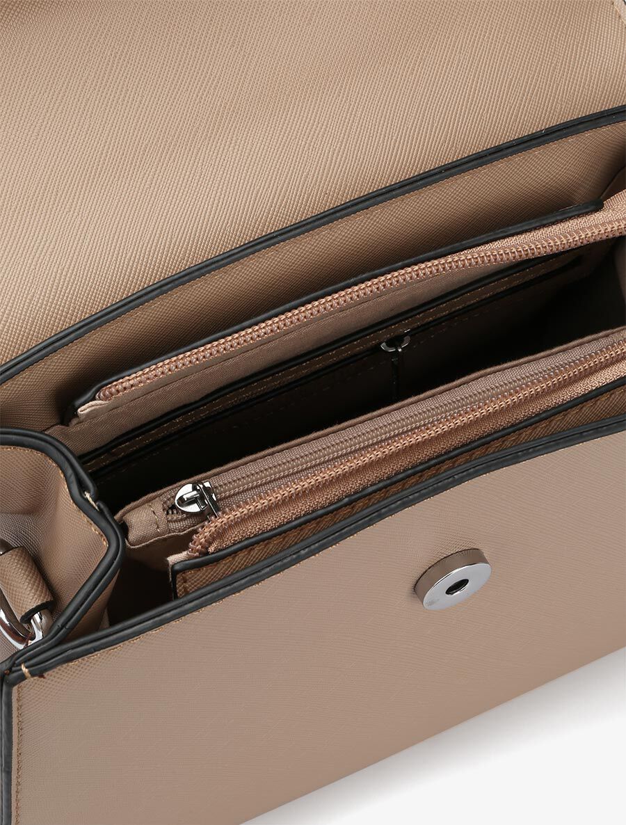 Clarence schoudertas - Taupe - Image 5