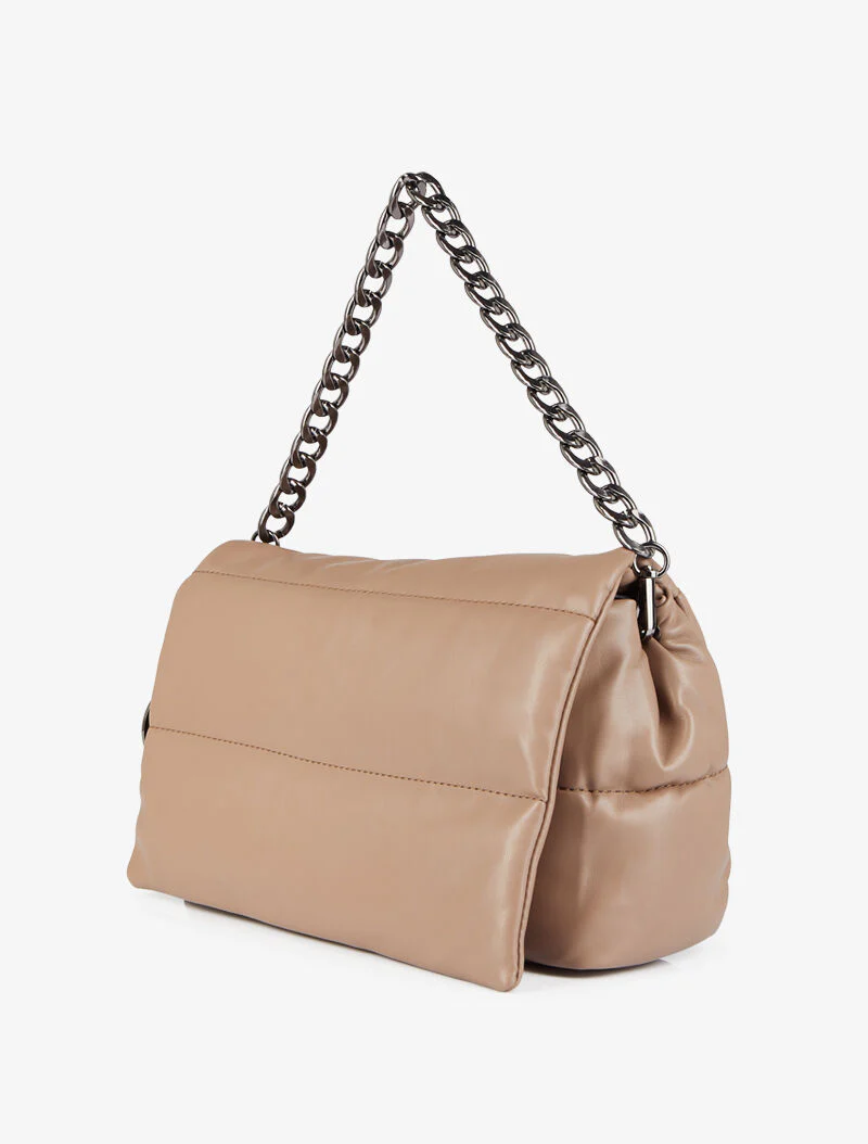 Eryne schoudertas - Taupe - Image 2