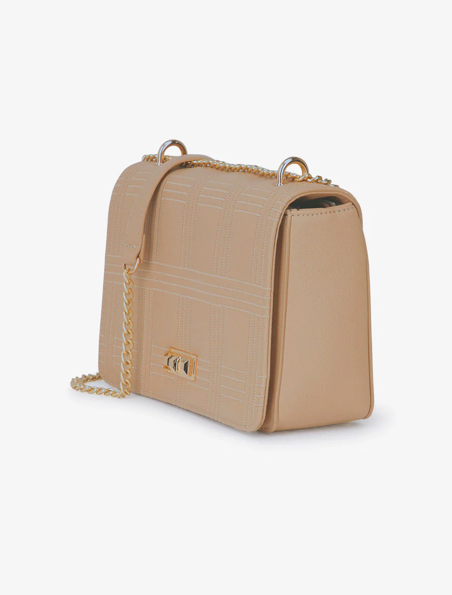 Gabrielle schoudertas - Beige - Image 2