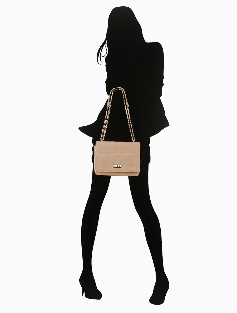 Gabrielle schoudertas - Beige - Image 5