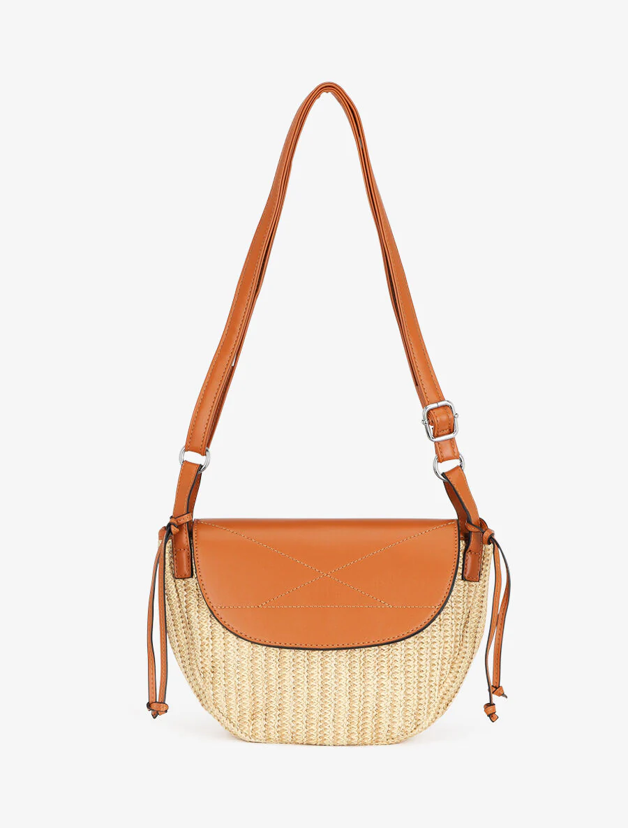 Schoudertas Justina - Camel
