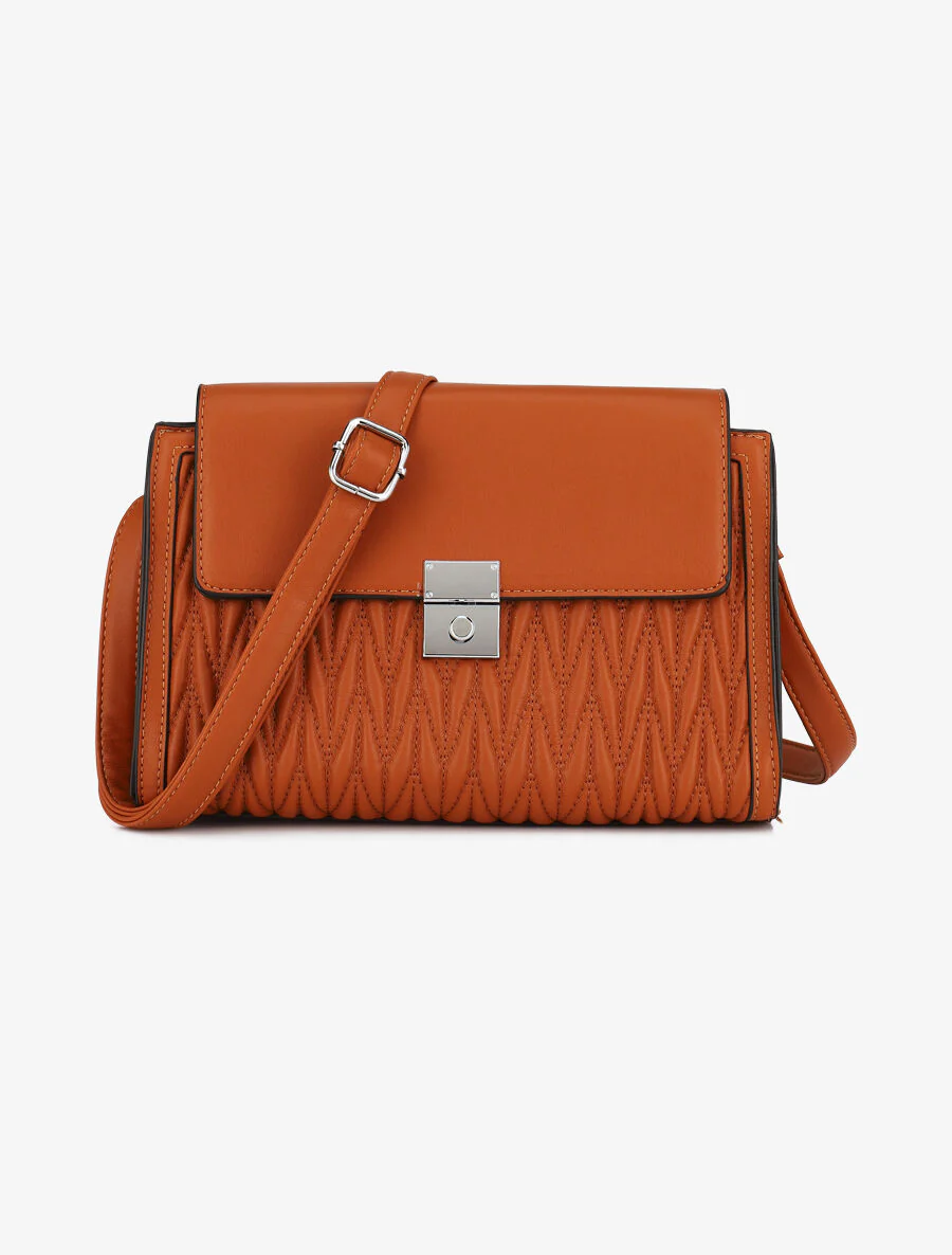 Schoudertas Thibaula - Camel