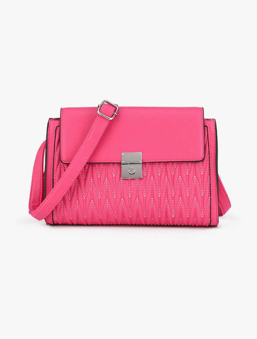 Schoudertas Thibaula - fuchsia