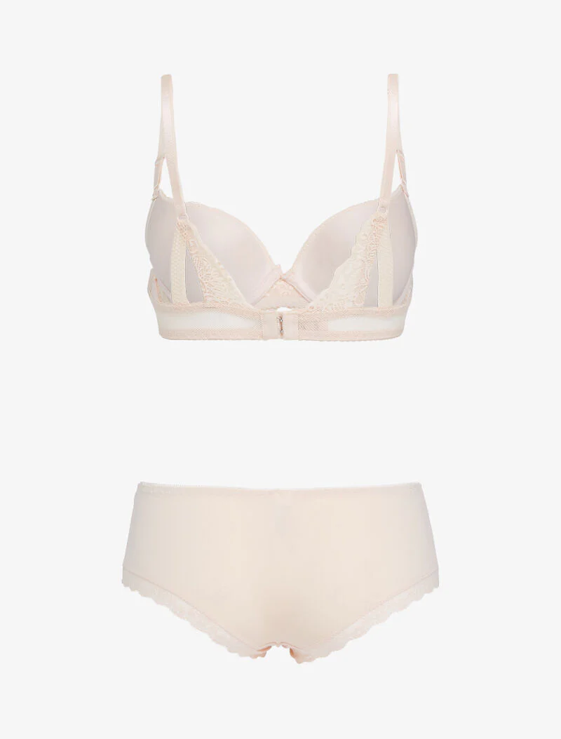 Net en kant push-up set - nude - Image 2