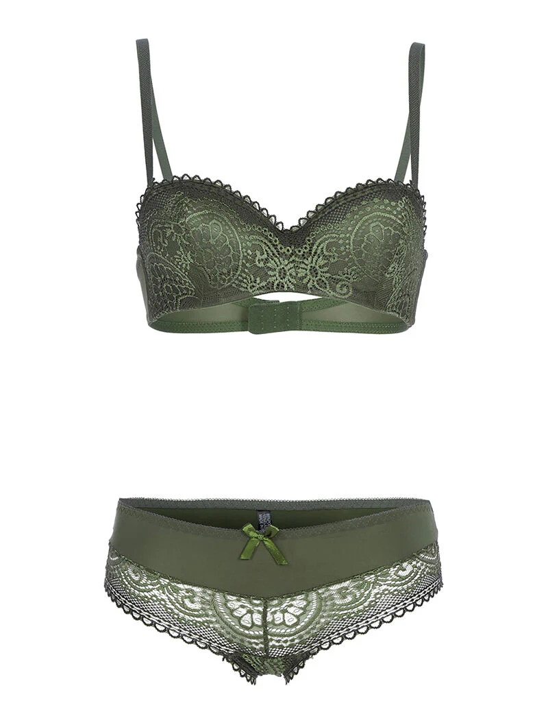 Set SG en kanten slip - GROEN - kaki