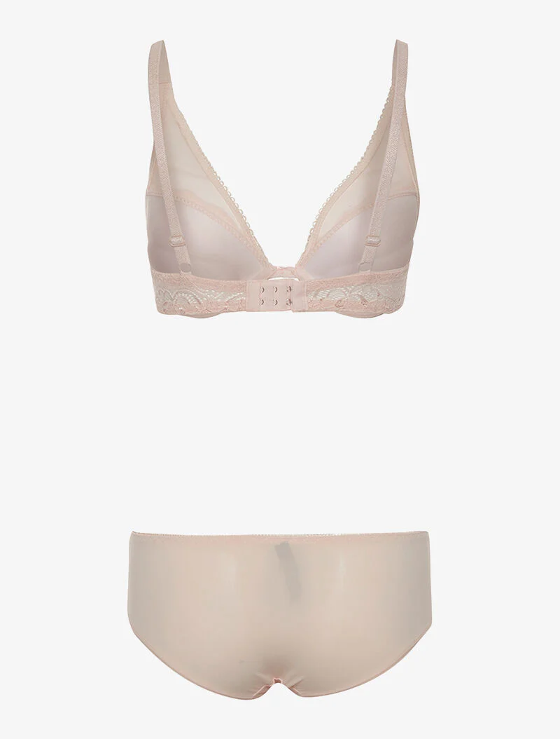 SG set en slip vooraan transparant - roze - Image 2