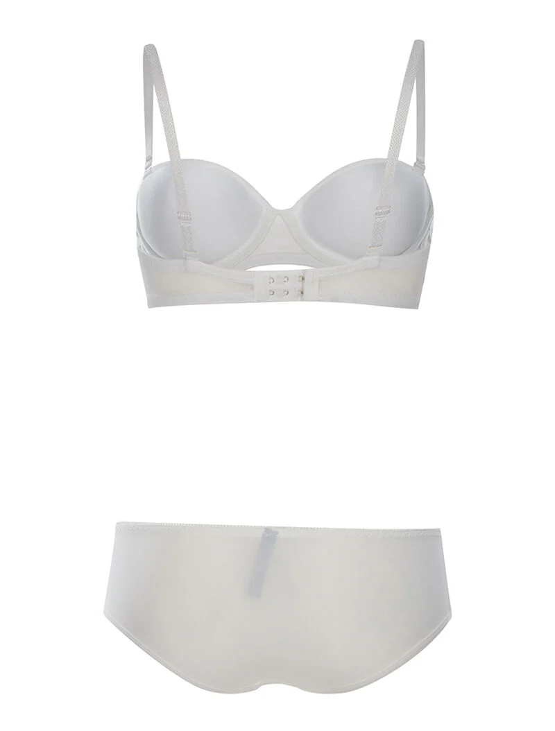 SG set mand dentelle en slip - wit - Image 2