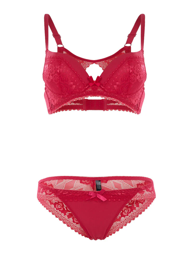 Set SG racerback en slip - rood