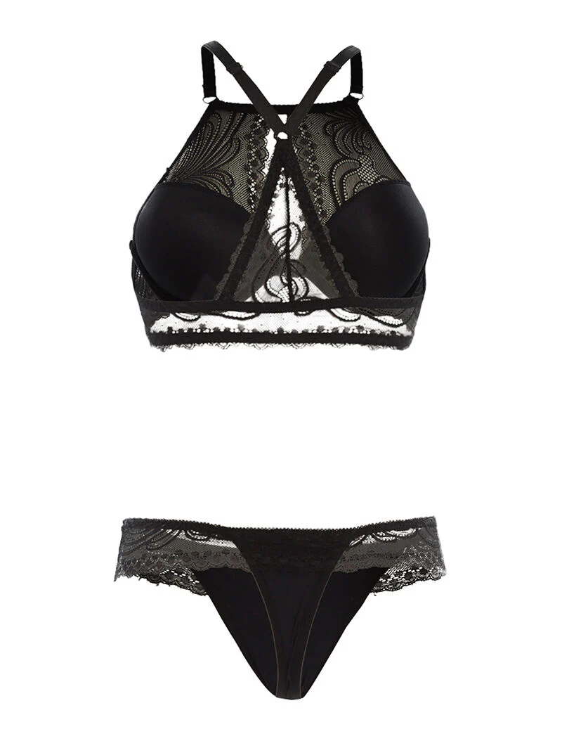 SG set met racerback en string - zwart - Image 2