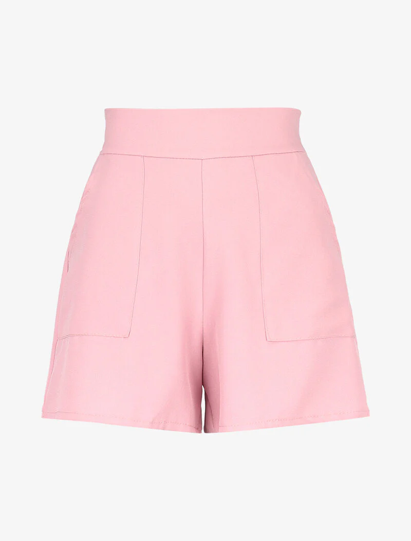 Setje van een topje en een zwierige short - roze - Image 4