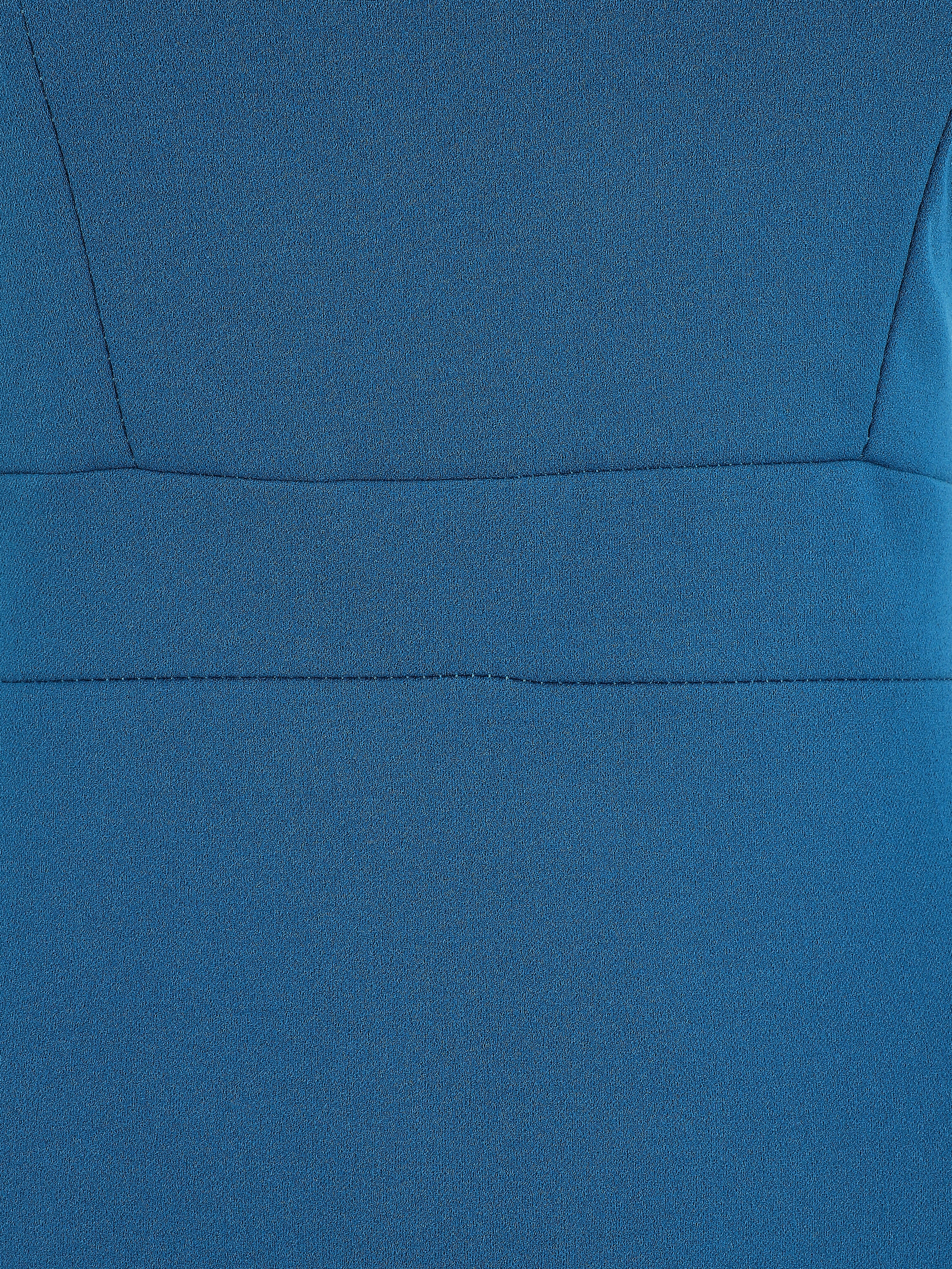 Shift-jurk met asymmetrische schouderbandjes - blauw - Image 4