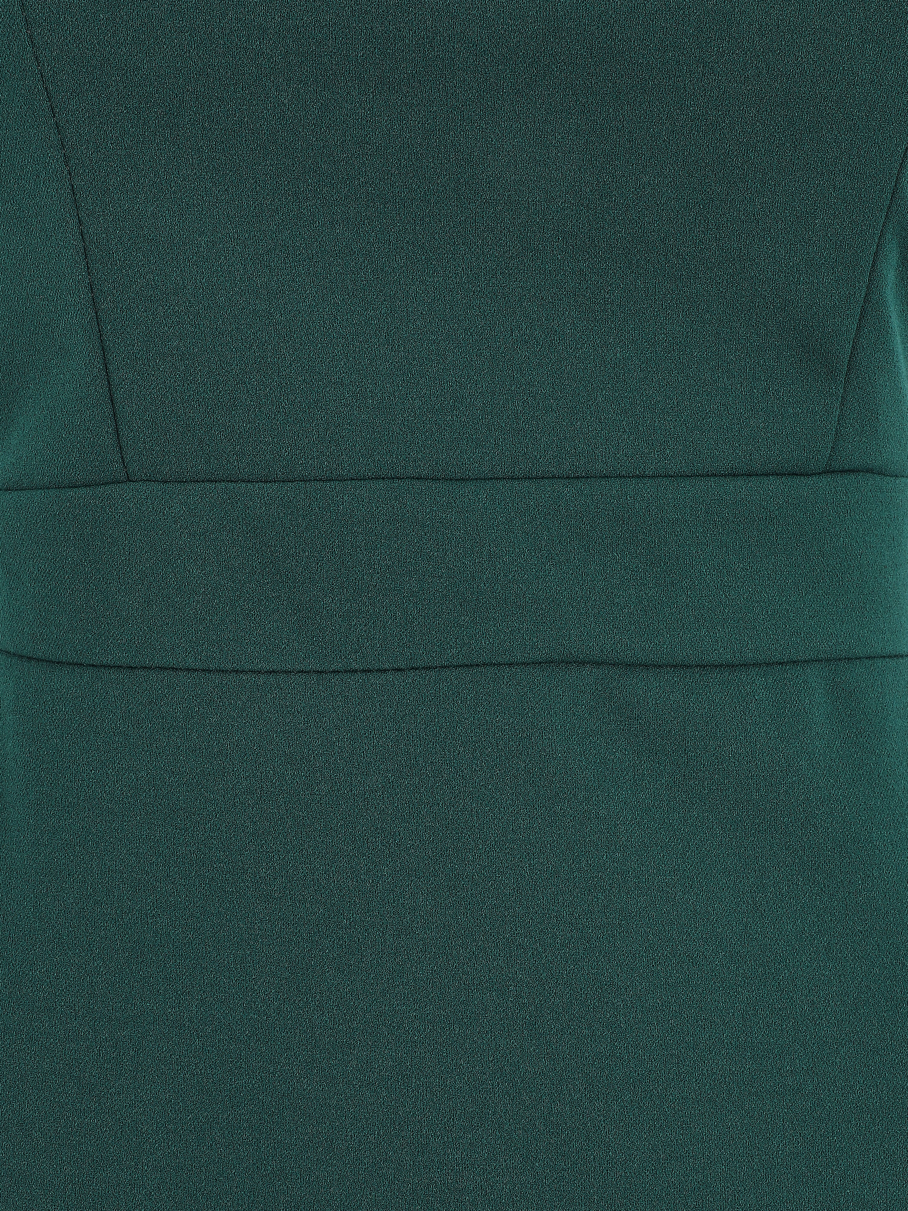 Shift-jurk met asymmetrische schouderbandjes - Dennengroen - Image 4