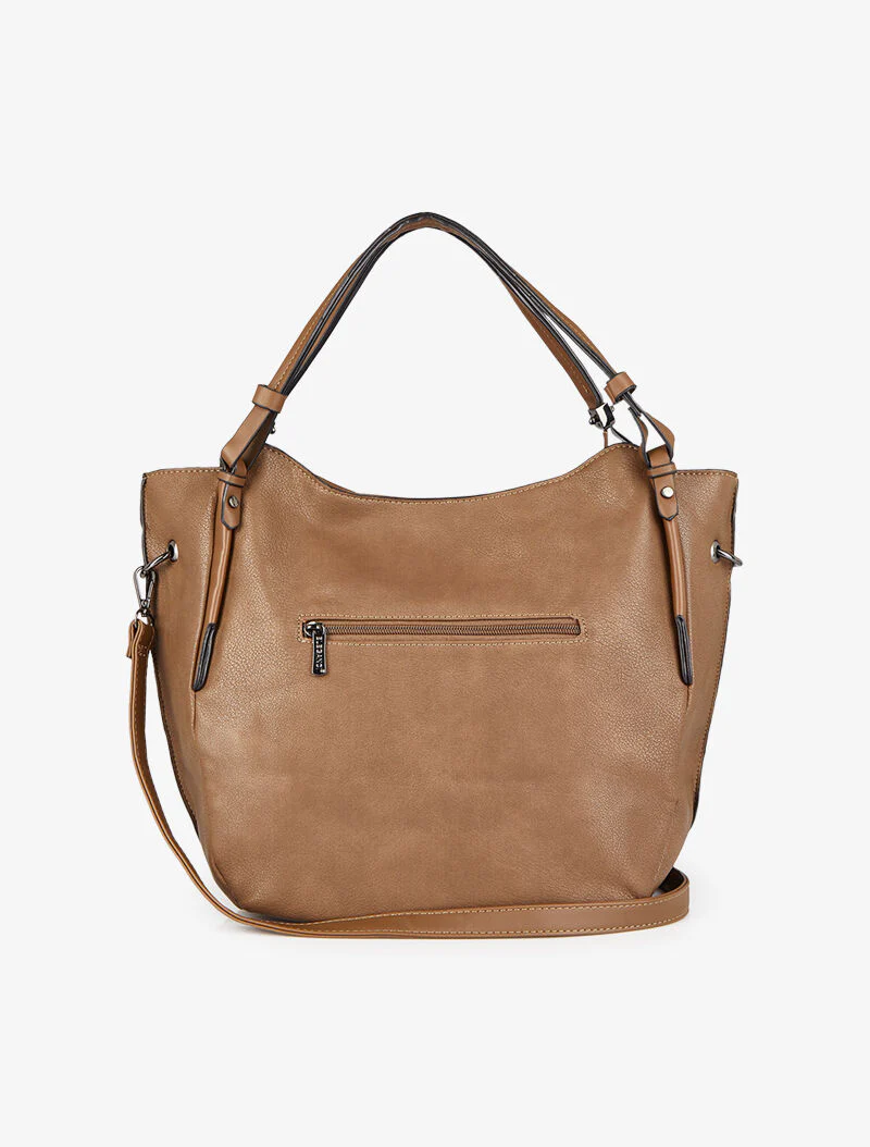 Maddy boodschappentas - Taupe - Image 3