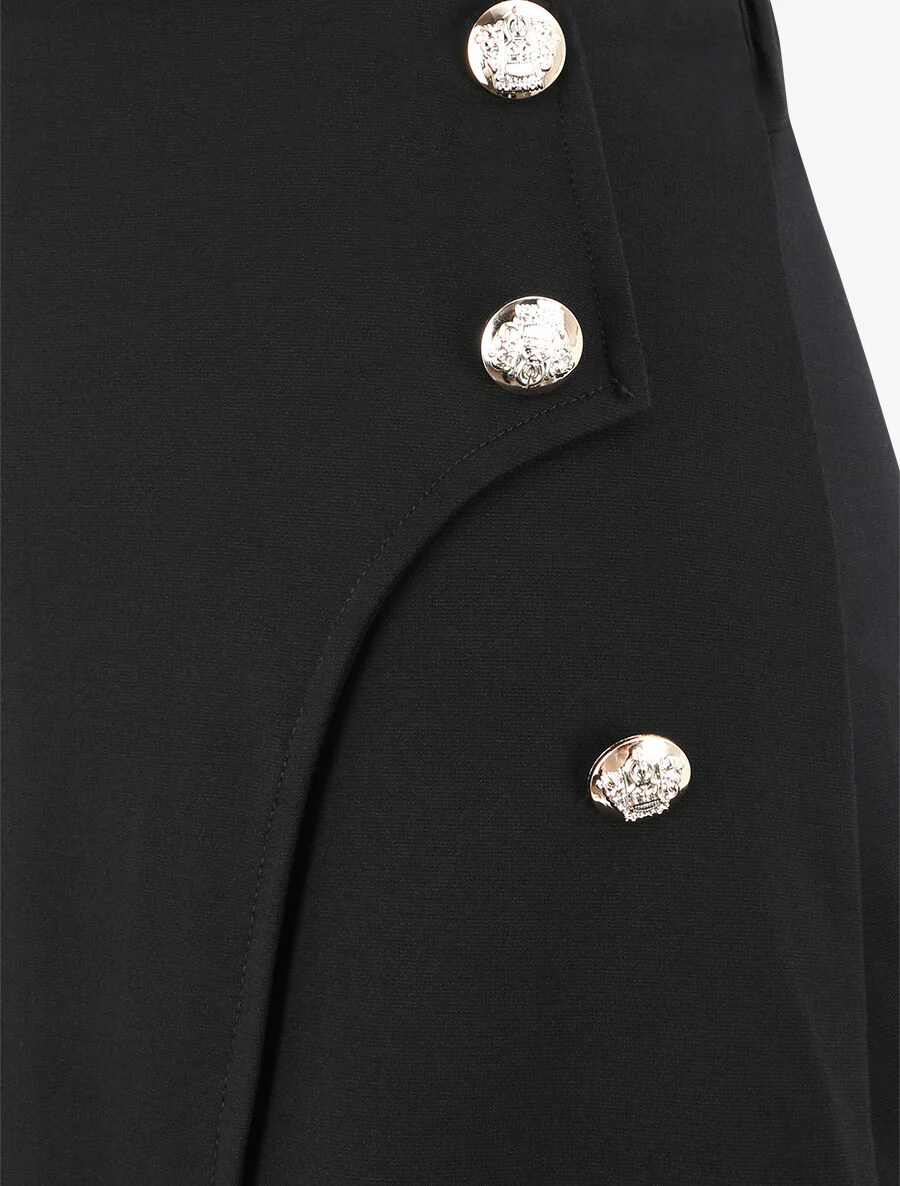 Short stijl culotte rok - Zwart - Image 3