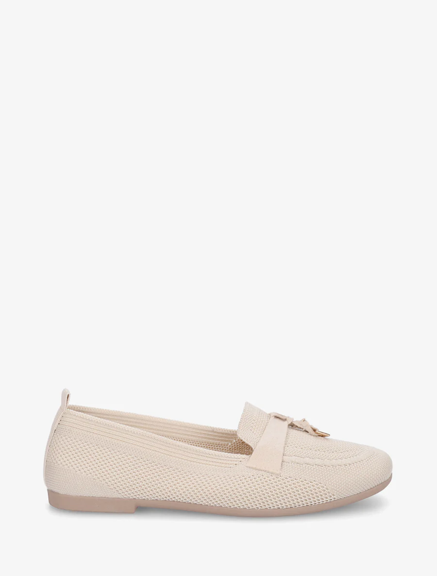 Sieraden stoffen mocassins - Beige
