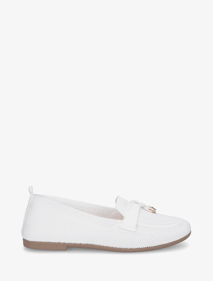 Sieraden stoffen mocassins - Wit