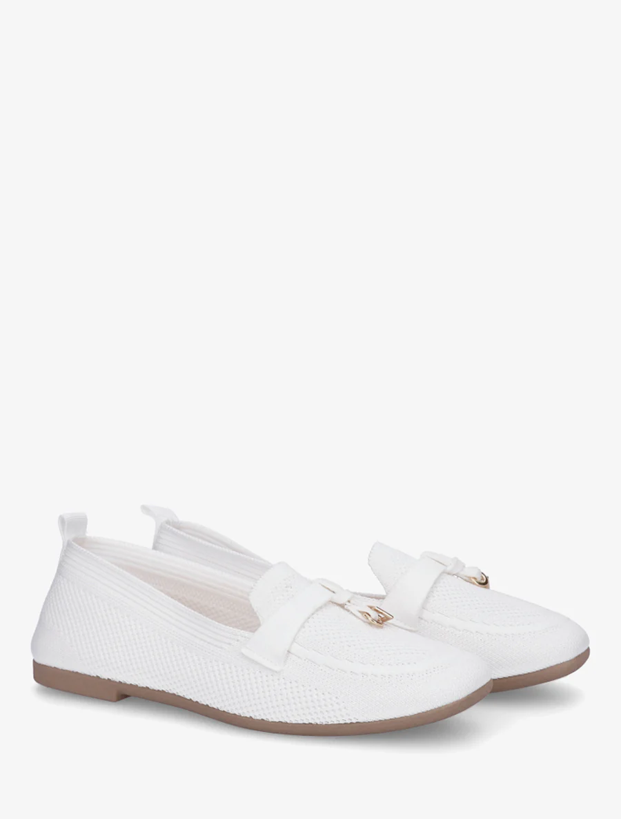 Sieraden stoffen mocassins - Wit - Image 4