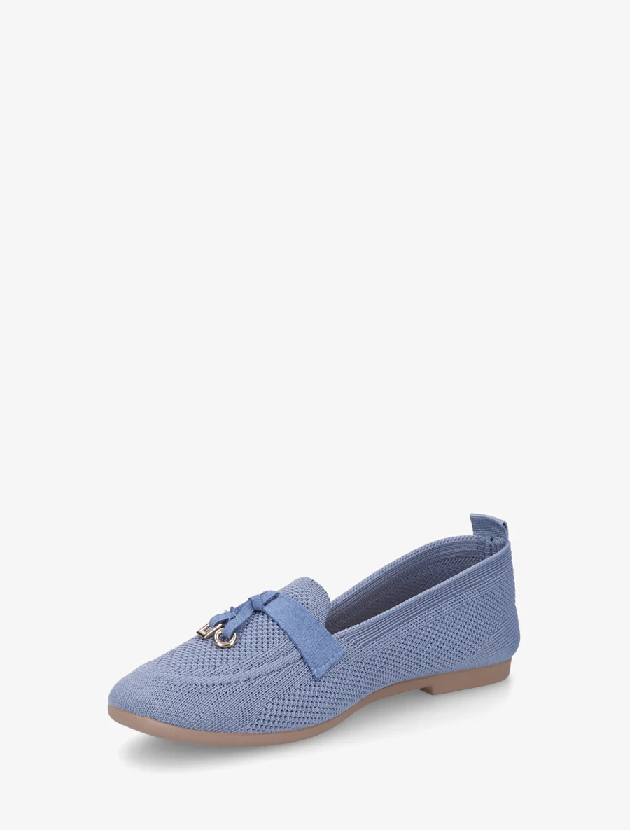 Sieraden stoffen mocassins - Lichtblauw - Image 3